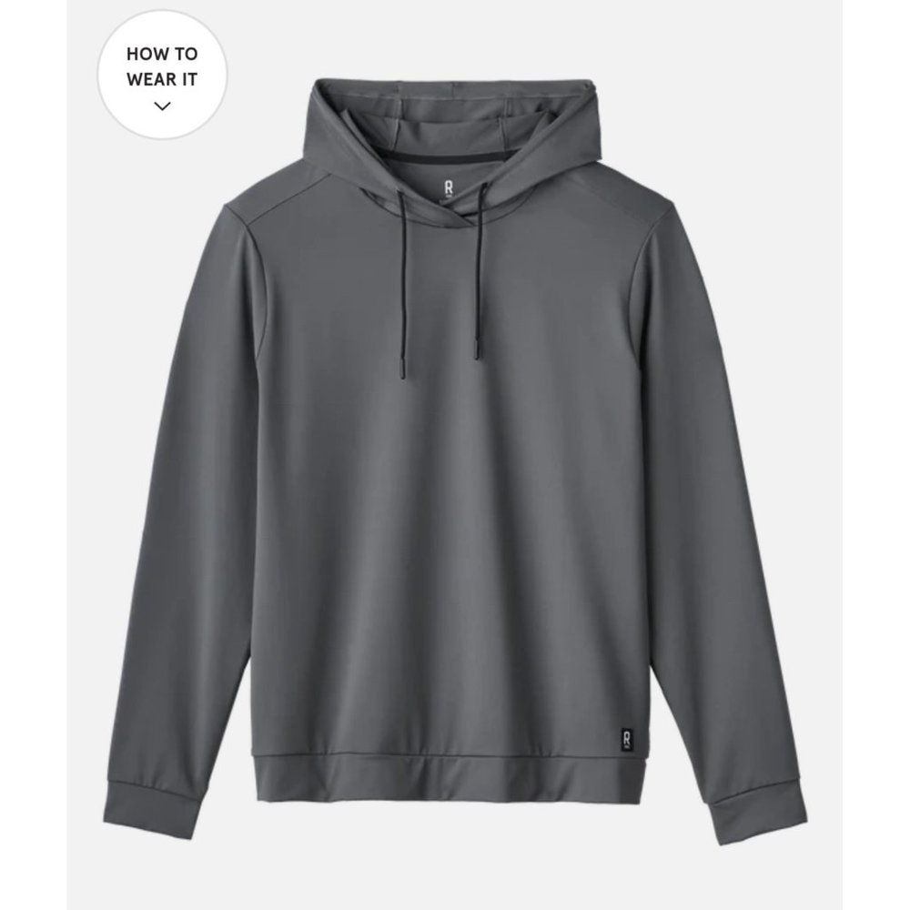 Rhone Essentials Moisture Wicking Hoodie -‎ NWT